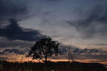 atardecer