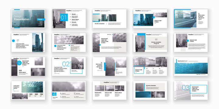 Geometric Orange Presentation Element Templates. Vector infographics. For use in Presentation, Flyer and Leaflet, SEO, Marketing, Webinar Landing Page Template, Website Design, Banner.
