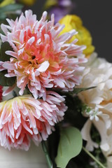 plastic flower artificial decoration