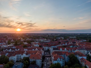 Sunset over Hannover List