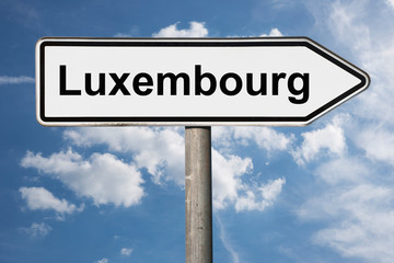 signpost Luxembourg