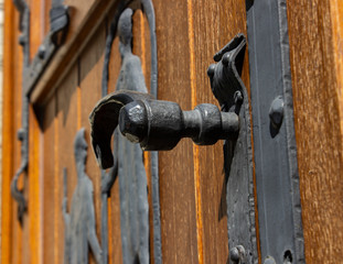 old rusty lock