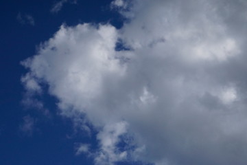 Fototapeta na wymiar Clouds on blue sky for background concept