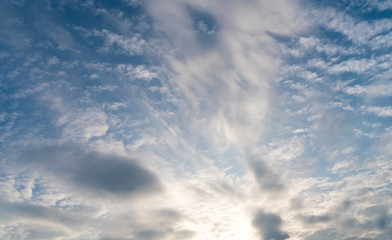 sky and clouds