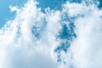 blue sky with clouds