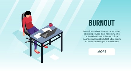 Burnout Horizontal Banner