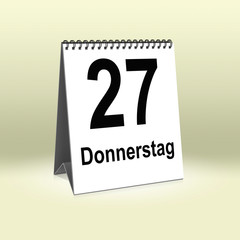 27.Donnerstag