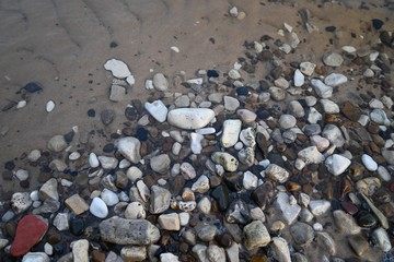 stones on the river Bank