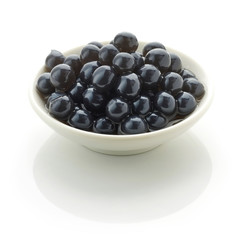 black tapioca pearls for bubble tea