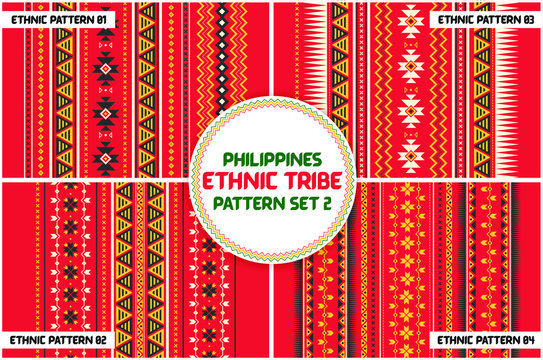 Iggorot Philippine Ethnic Group Pattern Set