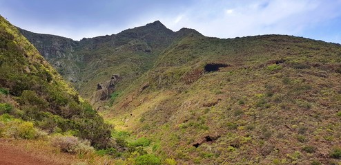 Cave in the mountains