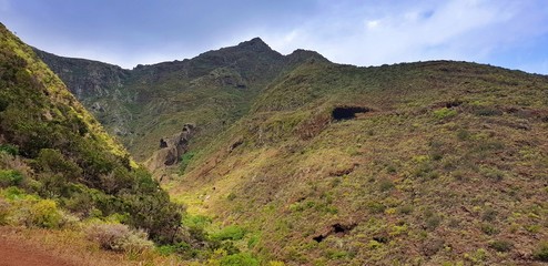 Cave in the mountains