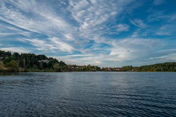 lake and sky