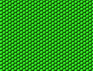 
Simulated green lizard skin and snake-gradient 3D.