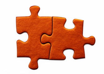 Obraz premium Puzzlestücke zusammengefügt