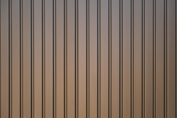 Naklejka premium Aluminum light brown fence background