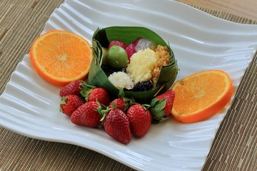 fresh fruit salad