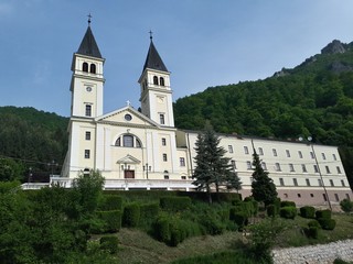 Franciscan monastery in small town