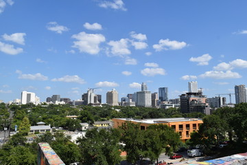 Fototapeta na wymiar Austin skyline