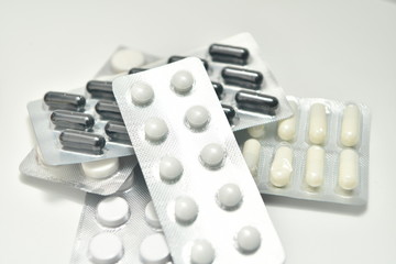 medicines, pills, antibiotics, vitamin, coronavirus treatment, virus