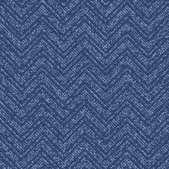 Fototapeta na wymiar Jeans Washed Indigo Striped Shirt background. Denim Seamless Vector Textile Pattern. Blue Jeans Cloth with Chevron Stripes Repeating Pattern Tile. Men's Fashion Fabric Background 