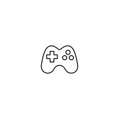 Game controller icon. Game console sign. Video gaming, entertainment symbol for perfect web and mobile concept.