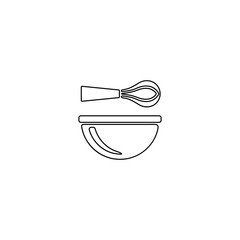 Cooking cake icon. Pastry, bakery sign.
