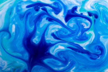 Abstract blue and white photo wallpaper. 