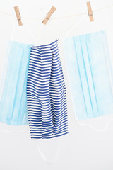 Surgical protective masks in times of Coronavirus