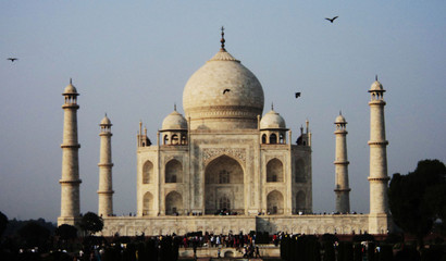 Obraz premium taj mahal in agra india