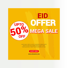 Eid Sale Social Media Post 