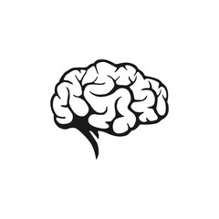 Brain Logo Design Template idea
