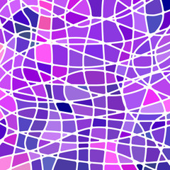 abstract vector stained-glass mosaic background