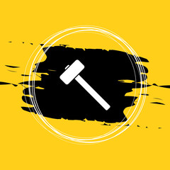 sledgehammer icon Vector Illustration Eps10