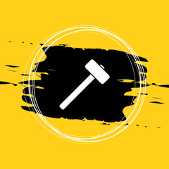sledgehammer icon Vector Illustration Eps10