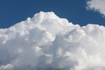 Naklejka na ściany i meble blue sky with billowy cloud