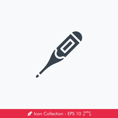 Thermometer Icon / Vector