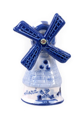 Souvenir (magnet) from Holland (the Netherlands) isolated on white background