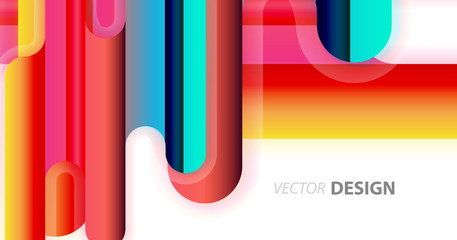 Abstract liquid lines geometric background