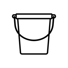 bucket icon design vector template