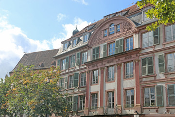 Fototapeta na wymiar Building in Colmar, Alsace, France