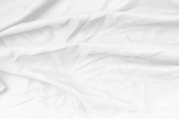 close up abstract white fabric texture background,crumpled or liquid wave fabric background,elegant wallpaper design