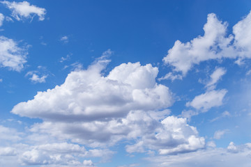 Naklejka na ściany i meble Amazing cloudscape on the sky at day time.