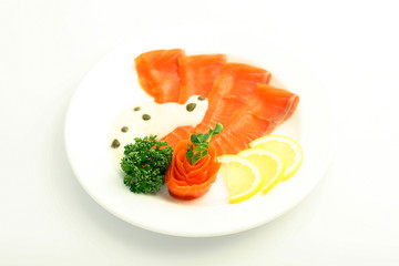 훈제연어를 이용한 요리