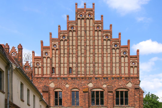 The famous Zinna Abbey (Kloster Zinna) in federal state Brandenburg - Germany