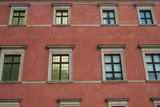 Windows of Warsaw Royal Castle