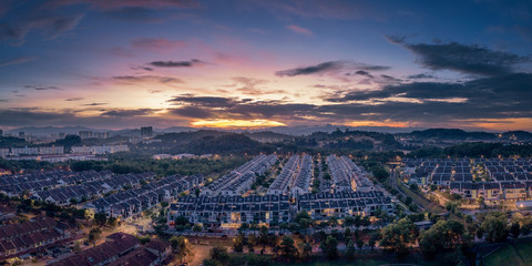 Kuala Lumpur Skyline, Malaysia.