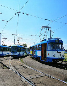 Trams in Ostrava
