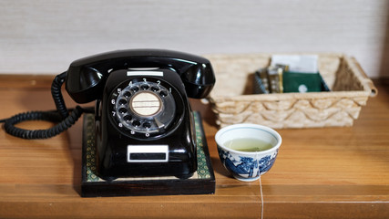 Rotary dial telephone