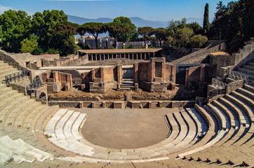 Anfiteatro romano, pompeya
